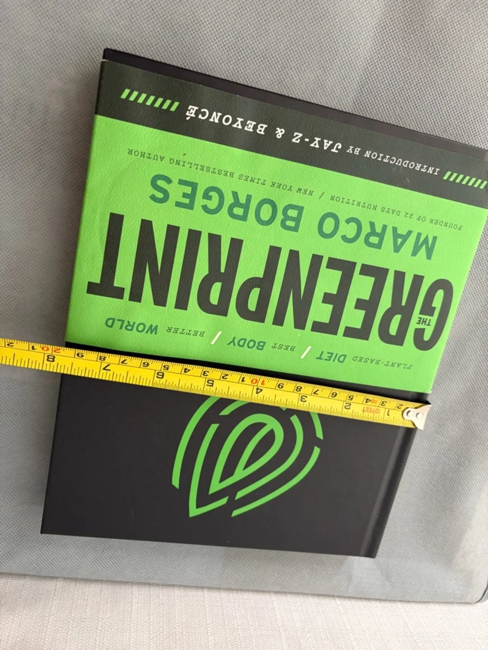 The Greenprint Marco Borges Hardcover Book Plant Based Diet Excellent ((F147)